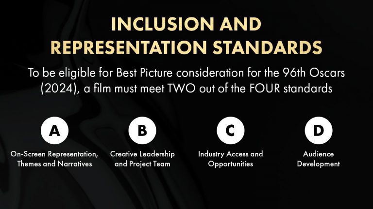 Um grande passo para a diversidade: veja os requisitos que indicados ao Oscar vão precisar preencher