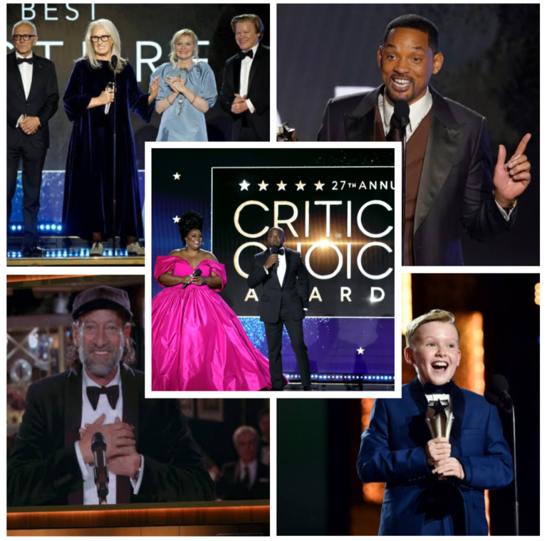 Análise dos vencedores do Critics Choice Awards 2022